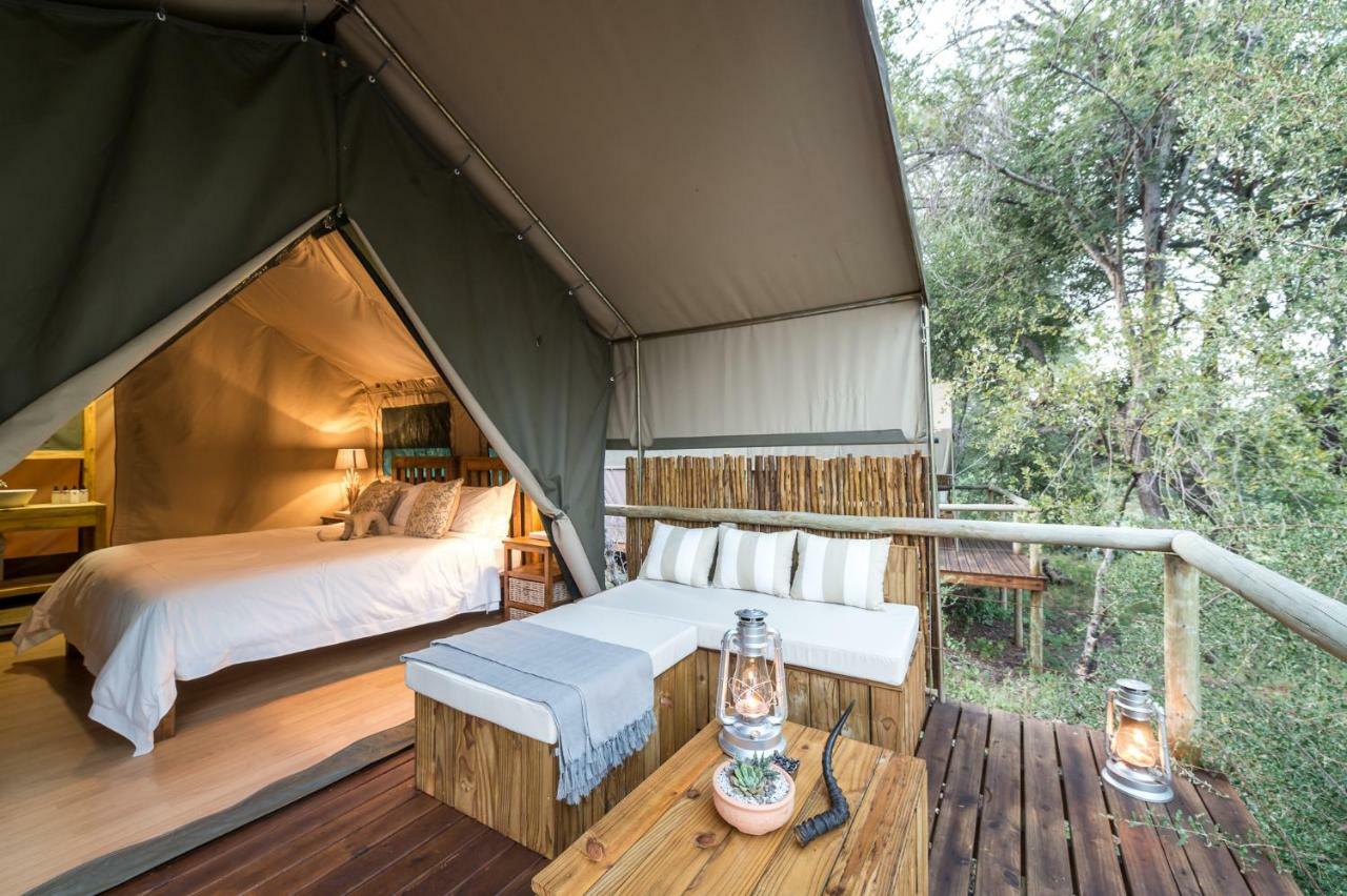 הוילה הודספרויט Rukiya Safari Camp מראה חיצוני תמונה